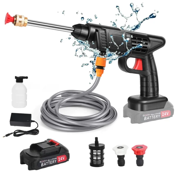 Electric High Pressure Wash Rechargeable Car Wash Gun Cordless Electric Water Gun Foam Machine for Makita 21V Battery - Bild 7