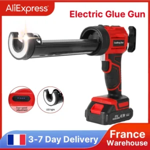 Electric Caulking Gun for Makita 18V Battery Cement Glass Adhesive Glue Seal Sealant Tool 4Gear Wireless Glass Glue Gun