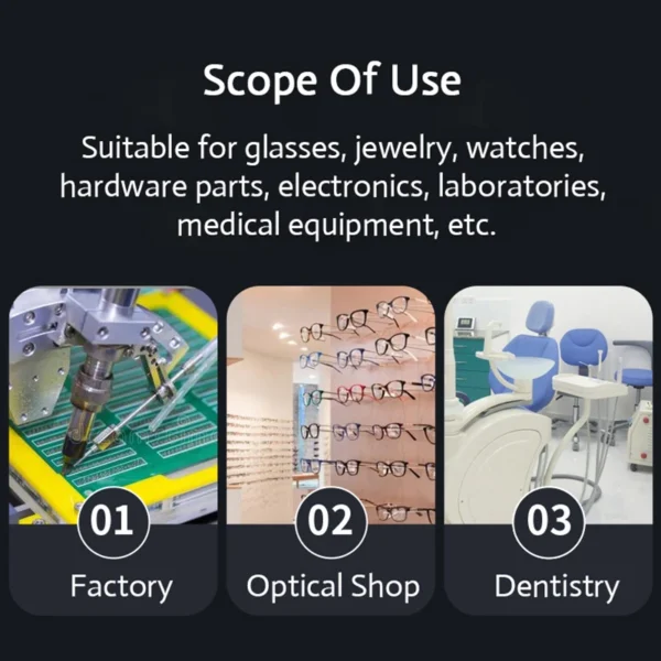 30/50W Digital Ultrasonic Cleaner Tub Dual Frequency Vibration Jewelry Parts Glasses Circuit Board Portable Watch Washer Machine - Bild 5